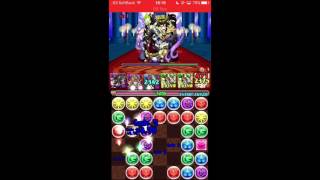 【パズドラ】神王妃・ヘラ杯【アシスト無効】転生アヌビス×救書の灰幻魔・イルミナ  150,706点