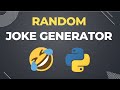 Create Random Joke Generator using Python & Tkinter | Tutorial