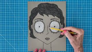 How to Draw a Nightmare Before Christmas Self-Portrait