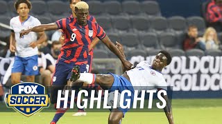 USMNT open up 2021 Gold Cup with 1-0 win over Haiti | 2021 Gold Cup Highlights
