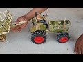 how to make tractor from bamboo diy mini tractor woodworking project