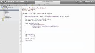 Objective-C on the Mac L28 - Key-Value Observing