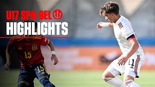 Highlights Spain 2-0 Belgium | #U17EURO