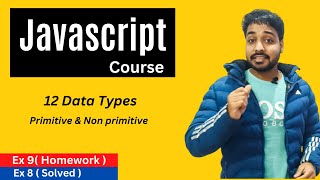 Data Types In Javascript | Javascript Tutorial In Hindi #12