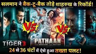 Tiger 3: Salman shattered all the records of Shahrukh's Pathan and Jawan trailer Within 24 Hours !