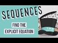 Find the Explicit Equation of an Arithmetic Sequence