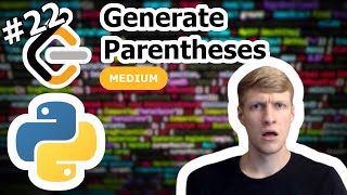 Generate Parentheses Python Solution - LeetCode #22