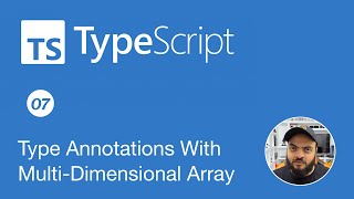 Learn Typescript In Arabic 2022 - #07 - Type Annotations With Multidimensional Arrays
