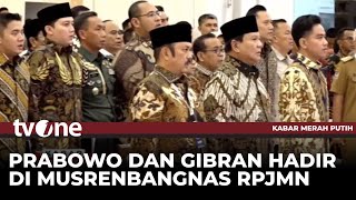 Presiden Prabowo Hadiri Musrenbangnas RPJMN 2025-2029 | Kabar Merah Putih tvOne