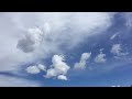 flowing cloud timelapse