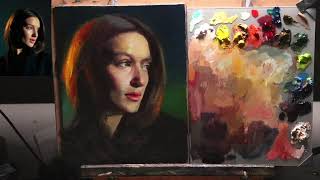 Oil Painting LIVE! | Painting a Portrait is SIMPLE! (or not?)