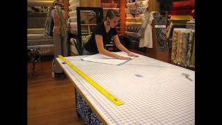 How to Make a Round Tablecloth out of Oilcloth