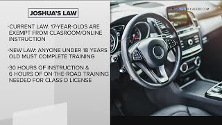 Joshua's Law goes into effect July 1