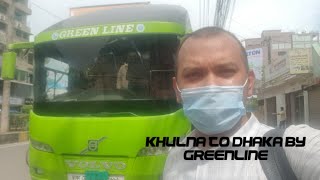 Greenline high deck, khulna to Dhaka