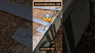 Nastiest Refrigerator Removal Job EVER! - Gross Disgusting! 🤢🤮Rotten Food, Mold, Bugs \u0026 BARF!