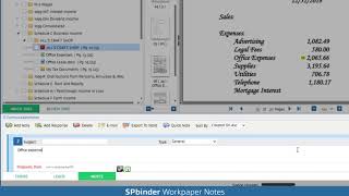 SPbinder: Workpaper Notes