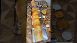 Biggest Masala Dosa 🥵 || Vlog 77/365 #minivlog #trending #vlog #shorts