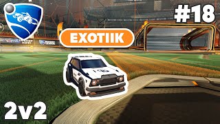 ExoTiiK Ranked 2v2 PRO Replay #18 - Rocket League Replays