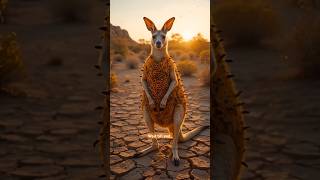 Rescue team saves Kangaroo covered in bee nest and eats it..🐝🐝 #bee #kangaroo #rescue #animalrescue