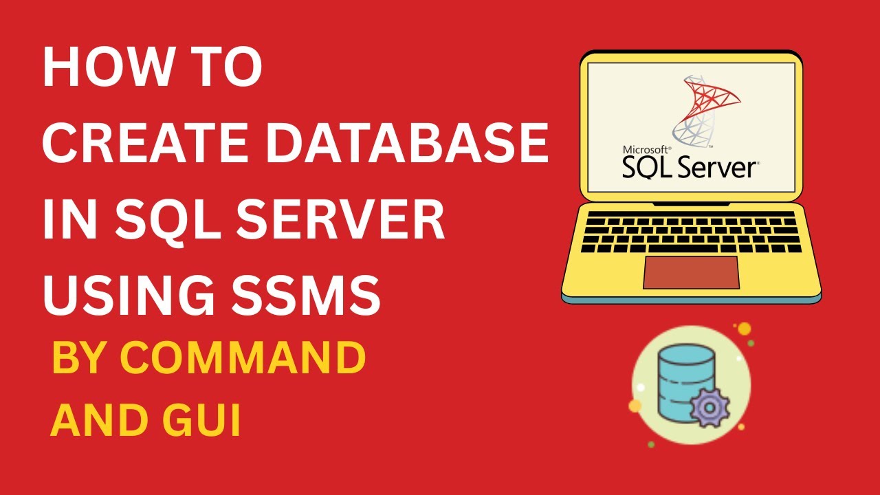 How To Create Database In Sql Server Using Ssms Gui Query Sql