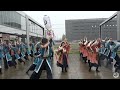 【4k公式】東京花火「はれびより」 富山のよさこい祭り2023 1日目ー富山駅北広場①