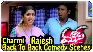 Rajesh & Charmi Back To Back Comedy || Mass Movie || Nagarjuna, Jyothika