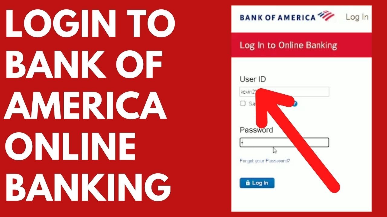 How To Login Bank Of America Online Online Banking Account ...