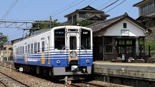 【4K】えちぜん鉄道三国芦原線 三国港駅にて MC7001形・MC6101形