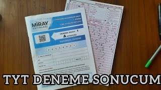 TYT Deneme Sonucum (Matematik netim Türkçe netimden fazla🤠)