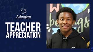 Arlington ISD Teacher Appreciation 2025-2026