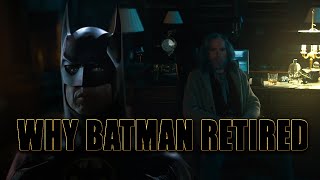 Why Batman Retired - The Flash Deleted Scene (Fan Made) | Read Description For More Info