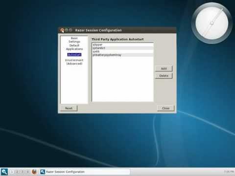 Razor-qt desktop environment on Ubuntu 11.10 Razor-qt desktop environment on Ubuntu 11.10