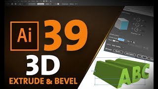 الثري دي في الاليستراتور  ::  3D in Adobe Illustrator #39