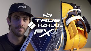 First look at my True HZRDUS PX4 |  Spec Breakdown of Glove, Blocker and Leg Pad