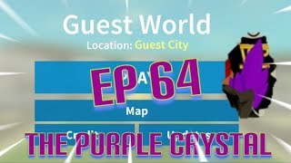 Roblox Guest World New Mythical Skin Music Jinni - roblox guest world looking at the purple crystal