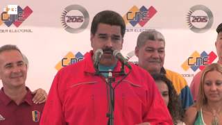 Maduro convoca a los venezolanos a las urnas