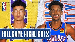 LAKERS at THUNDER | FULL GAME HIGHLIGHTS | January 11, 2020