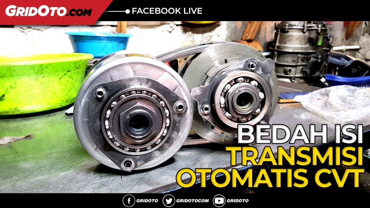 Bedah Isi Dari Transmisi Otomatis CVT - YouTube