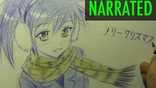 How to Draw a Manga Girl: "Sketchy" Style [Narrated Step-by-Step]