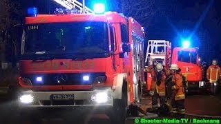 [E] - LAGERHALLENBRAND - | - BACKNANG - | - RECYCLINGBETRIEB - | - GEFAHRGUT - | - GROSSEINSATZ -