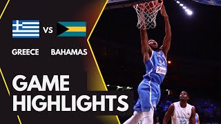 GREECE VS BAHAMAS | Friendly Games | Full Highlights |Giannis Antetokounmpo | Buddy Hield | Jun 27