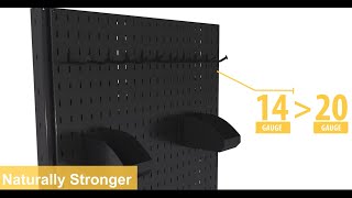 Flextur Metal Tool Board | 14-gauge vs 20 gauge - STRONGEST BEAST of a TOOL BOARD