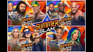 WWE SummerSlam 2021 Full Show Match Results (Bonus at the End)