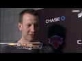 knicks vs. bucks pre game with steve novak