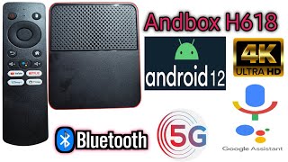 Andbox power H618 andbox tv box || android 4k tv box  || best Android 4k setup box ||android tv box