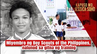 Miyembro ng Boy Scouts of the Philippines, nalunod sa gitna ng training | Kapuso Mo, Jessica Soho