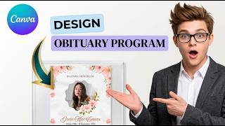 How to Make an Obituary Program in Canva [2026] [Easiest Way]