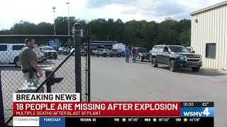 Authorities say 18 still missing after one found safe at home following deadly explosion at TN ex...