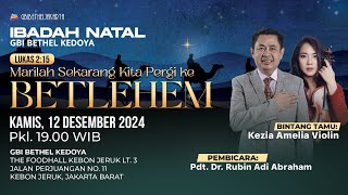 GBI Kedoya Christmas Celebration - Pdt. Dr. Rubin Adi Abraham