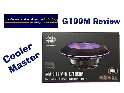 Cooler Master MasterAir G100M CPU Cooler Review Cooler Master MasterAir G100M CPU Cooler Review